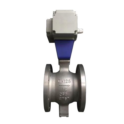 Electric V-type ball valve