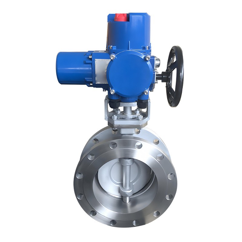 Electric hard seal butterfly valve