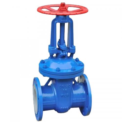 Manual fluorine lined gate valve
