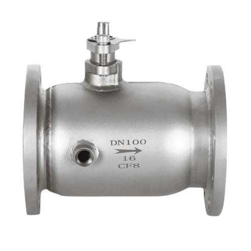 Stainless steel insulation ball valve