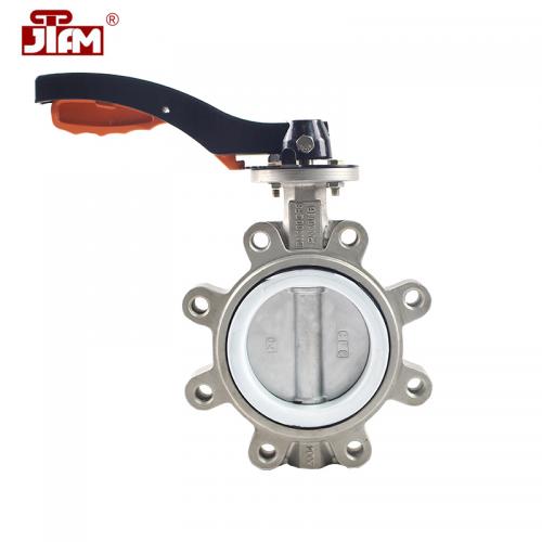 Stainless steel lug butterfly valve