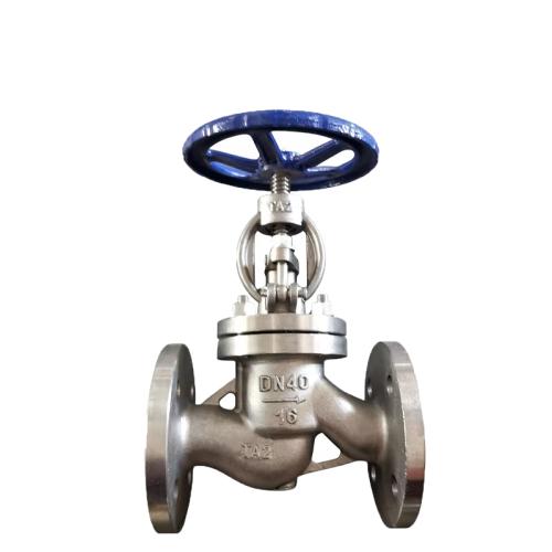 Titanium alloy globe valve