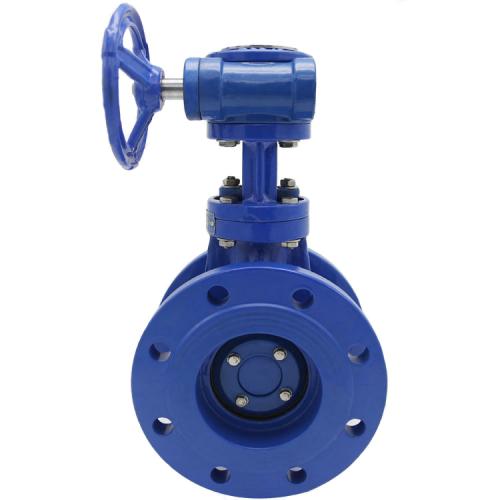 Stainless steel double eccentric butterfly valve